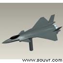 歼20飞机STL文件下载（3D打印机模型文件）